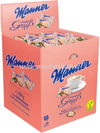 Manner Wiener Gruß, 300 St, 1260g