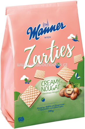 Manner Zarties Creamy Nougat, 200g