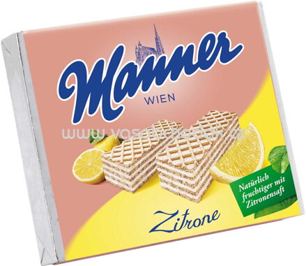 Manner Zitronen Waffeln, 75g