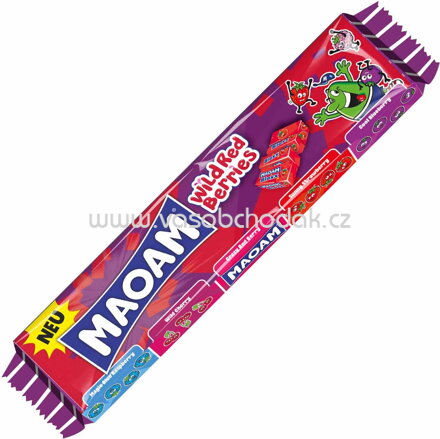 Maoam Bloxx Wild Red Berries, 10x5 St, 220g