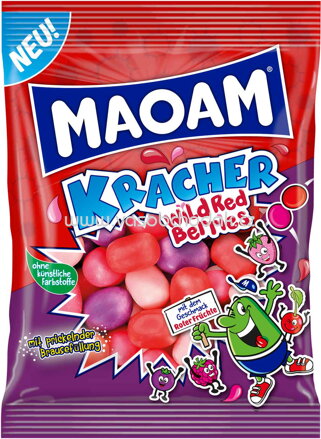 Maoam Kracher Wild Red Berries, 200g