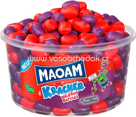 Maoam Kracher Wild Red Berries, 265 St, Dose, 1200g