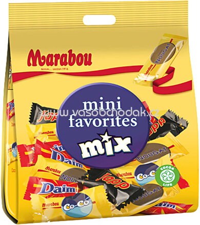 Marabou Mini Favorites Mix, 188g