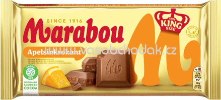 Marabou Apelsinkrokant, 220g