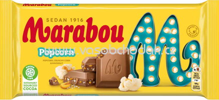 Marabou Popcorn, 185g