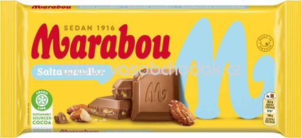 Marabou Salta Mandlar, 200g