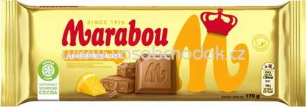 Marabou Apelsinkrokant, 170g