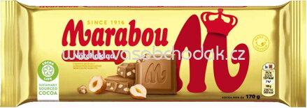 Marabou Nötchoklad, 170g