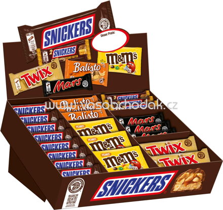 Mars Chocolate, 72 St Topseller-Box, 3,31 kg