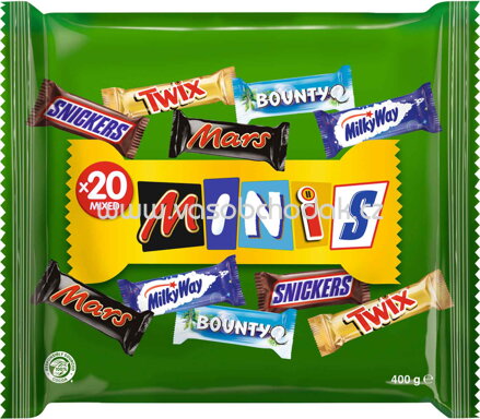 Mars mixed Minis, 20 Stück, 400g