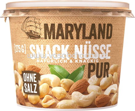 Maryland Snack Nüsse Pur, 275g
