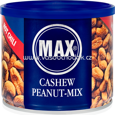 MAX Cashew Peanut Mix Hot Chili, 6x250g
