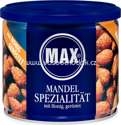 MAX Mandel Spezialität mit Honig, geröstet, 150g