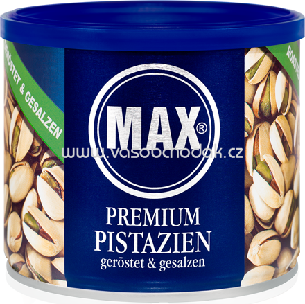 MAX Premium Pistazien geröstet & gesalzen, 6x225g
