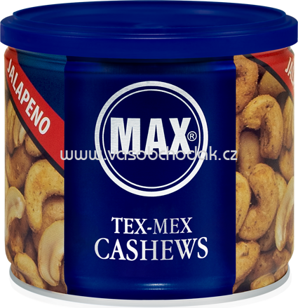 MAX Tex-Mex Cashews Jalapeno, 150g
