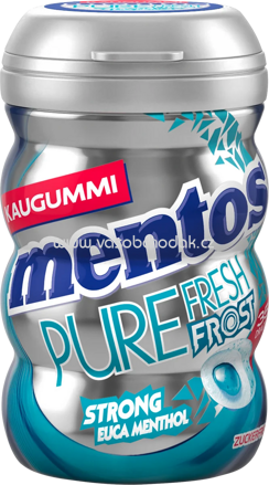 Mentos Kaugummi Pure Fresh Frost Strong Euca Menthol, zuckerfrei, 35 St, 70g