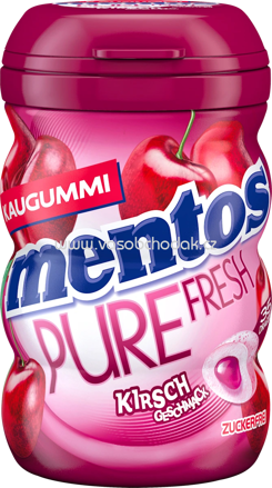 Mentos Kaugummi Pure Fresh Kirsch, zuckerfrei, 35 St, 67,9g