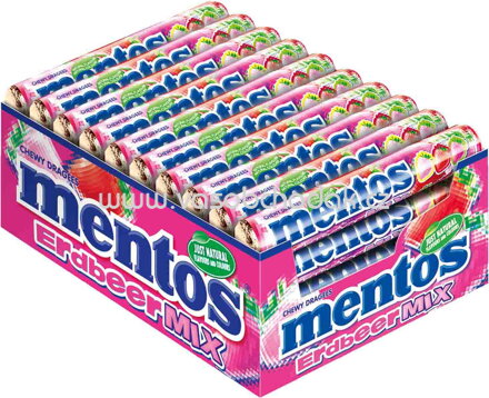 Mentos Erdbeer Mix, 40 St, 1500g