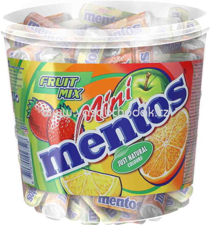 Mentos Fruit Mix Mini, 120x10,5g, 1260g