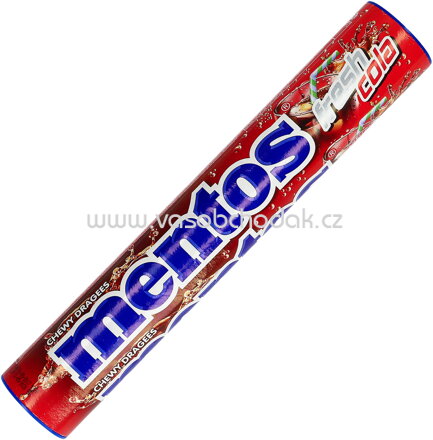 Mentos Jumbo Rolle Fresh Cola, 8x37g, 296g