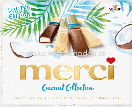 Merci Finest Selection Coconut Collection, 250g
