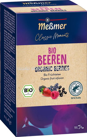 Meßmer Gastro Classic Moments Bio Beeren, 18 Beutel