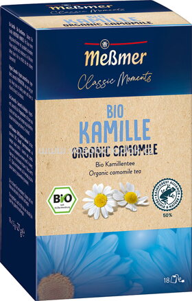 Meßmer Gastro Classic Moments Bio Kamille, 18 Beutel