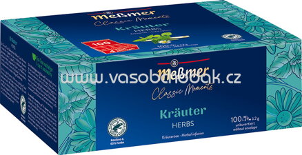 Meßmer Gastro Classic Moments Kräuter, 100 Beutel