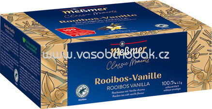 Meßmer Gastro Classic Moments Rooibos Vanille, 100 Beutel