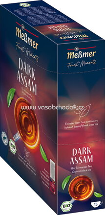 Meßmer Gastro Finest Moments Tassenportion Dark Assam, 15 Beutel