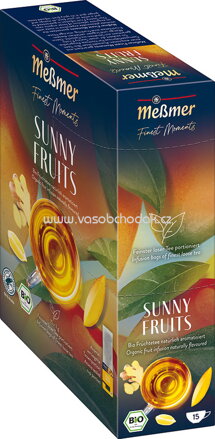 Meßmer Gastro Finest Moments Tassenportion Sunny Fruits, 15 Beutel