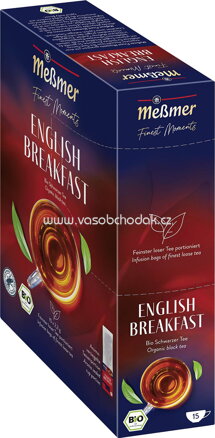 Meßmer Gastro Finest Moments Tassenportion English Breakfast, 15 Beutel