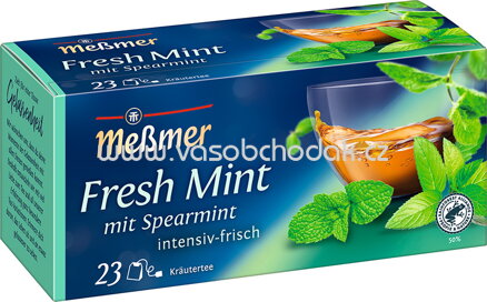 Meßmer Kräutertee Fresh Mint mit Spearmint, 23 Beutel