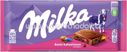 Milka Bunte Kakaolinsen, 100g