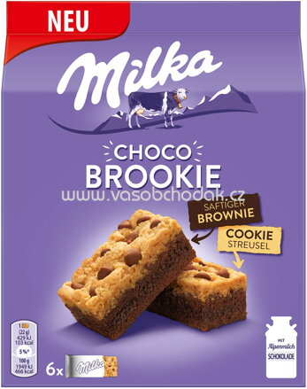 Milka Choco Brookie, 6x22g, 132g