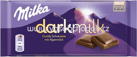 Milka darkmilk, 85g