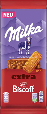 Milka Extra Lotus Biscoff, 190g