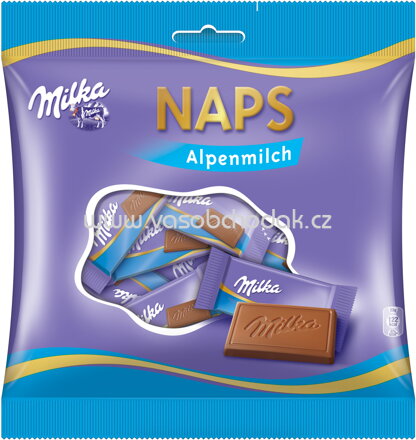 Milka Naps Alpenmilch, 119g