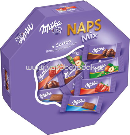 Milka Naps Mix, 138g