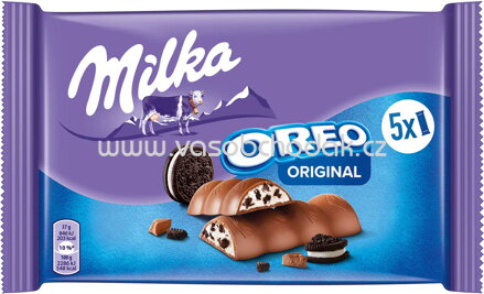 Milka Oreo Original Riegel, 5x37g, 185g