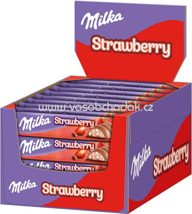 Milka Strawberry Riegel, 36x36,5g, 1,314g