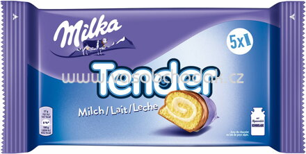 Milka Tender Milch, 5x37g, 185g