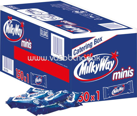 Milky Way Minis Catering Box, 150 St, 2,452 kg