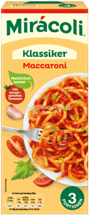 Mirácoli Klassiker Maccaroni mit Tomatensauce, 3 Portionen