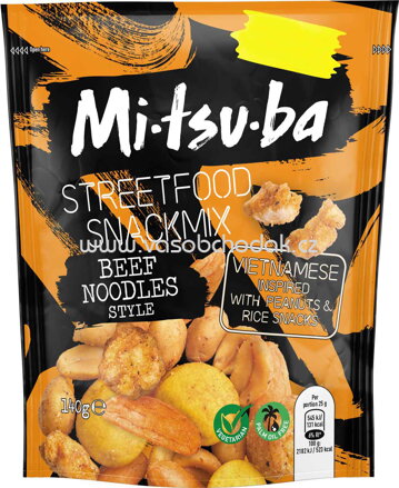 Mitsuba Streetfood Snackmix Beef Noodles Style, 140g