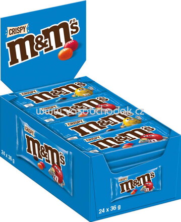 m&m's Crispy, 24×36g, 864g