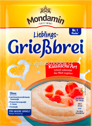 Mondamin Grießbrei Klassische Art, 500 ml