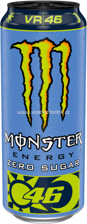 Monster Energy VR 46 Zero Sugar, 500 ml