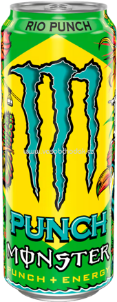 Monster Juiced Punch Rio Punch, 500 ml