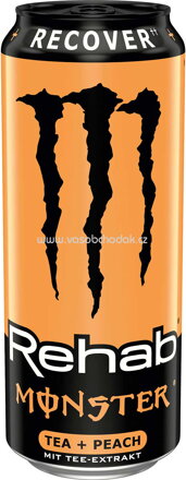 Monster Energy Rehab Tea + Peach, 500 ml